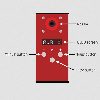 Compresor Fumpa OG con Display OLED